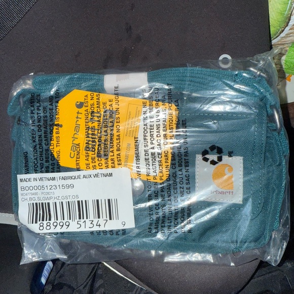 Carhartt Teal Crossbody Belt Bag - Picture 3 of 7